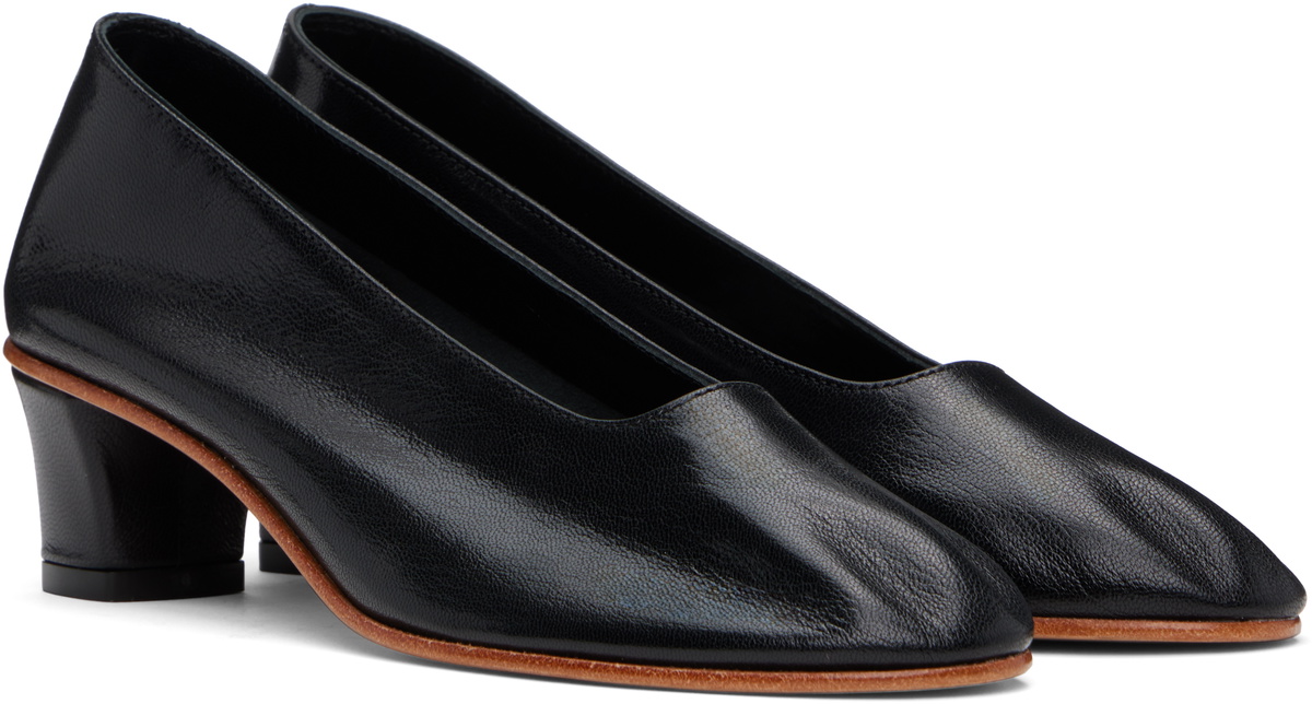 Martiniano Black High Glove Heels
