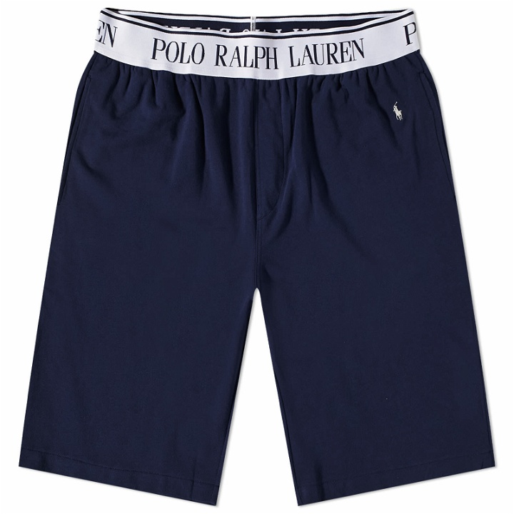 Photo: Polo Ralph Lauren Men's Sleepwear Sweat Short in Cruise Navy