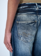 Martine Rose Zip-Up Jean Shorts