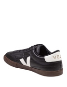 Veja Panenka Leather Sneakers Black And White
