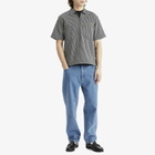 No Problemo Men's Mini Problemo SS Work Shirt - Denim in Blue