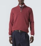 Brunello Cucinelli Cashmere half-zip sweater