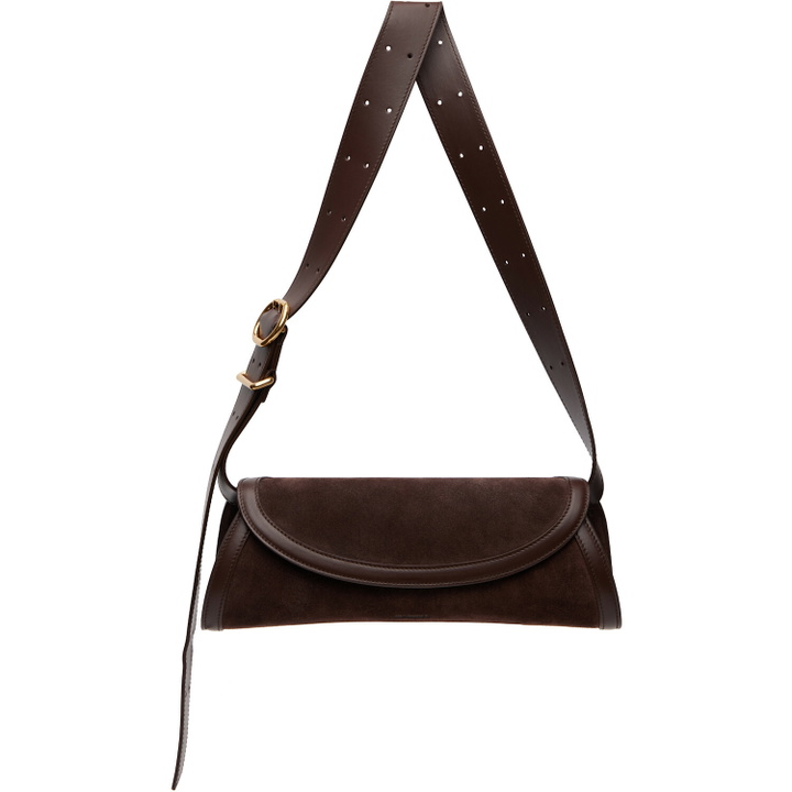 Photo: Jil Sander Brown Cannolo Small Bag