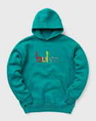Butter Goods Colours Embroidered Pullover Hoodie Green - Mens - Hoodies