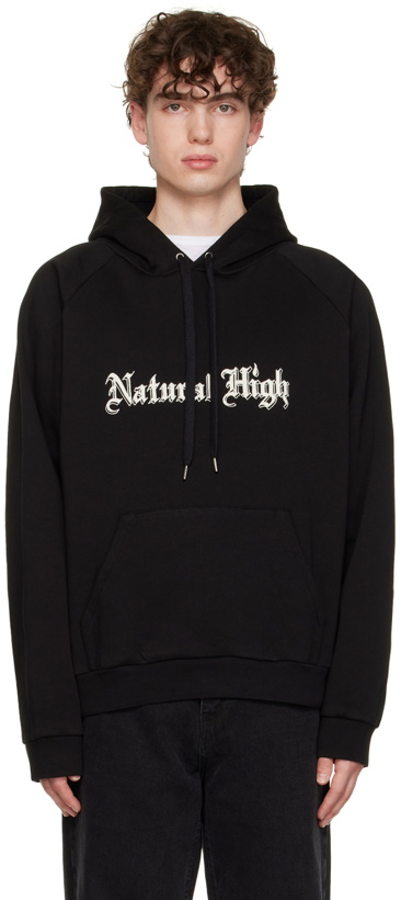 Photo: Second/Layer Black 'Natural High' Hoodie