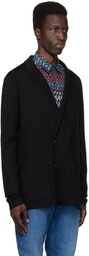 Paul Smith Black Double-Breasted Blazer