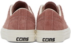 Converse Burgundy One Star Pro Sneakers