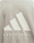 Adidas Basketball Track Jacket Grey - Mens - Zippers