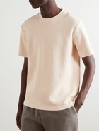 Mr P. - Cotton-Blend Bouclé T-Shirt - Neutrals