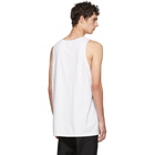 John Elliott White Rugby Tank Top