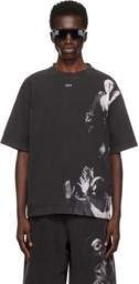 Off-White Black Blurred Mary Skate T-shirt