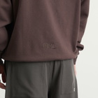 Merely Made Men's Wide Rib Sweatshirt in Brown