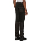 Amiri Black Fleece Military Lounge Pants