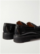 Grenson - Jefferson Leather Penny Loafers - Black