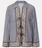 Veronica Beard Eva printed blouse