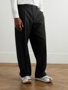 mfpen - Straight-Leg Pleated Wool Suit Trousers - Gray