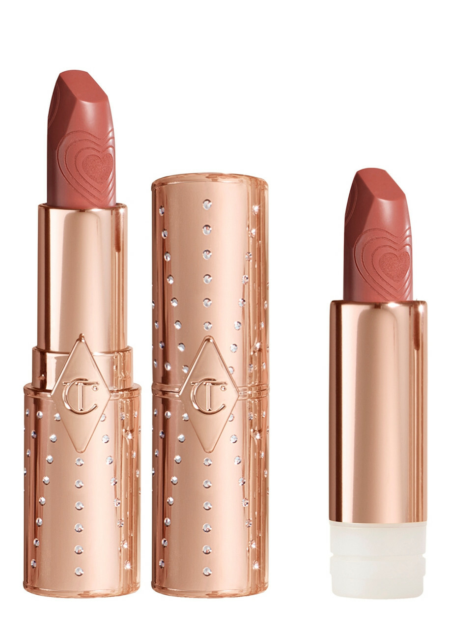 Charlotte Tilbury K.I.S.S.I.N.G Look of Love Refill, Lipstick, Nude - Nude Romance