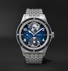 MONTBLANC - 1858 Geosphere Automatic 42mm Titanium and Stainless Steel Watch, Ref. No. 125567 - Silver