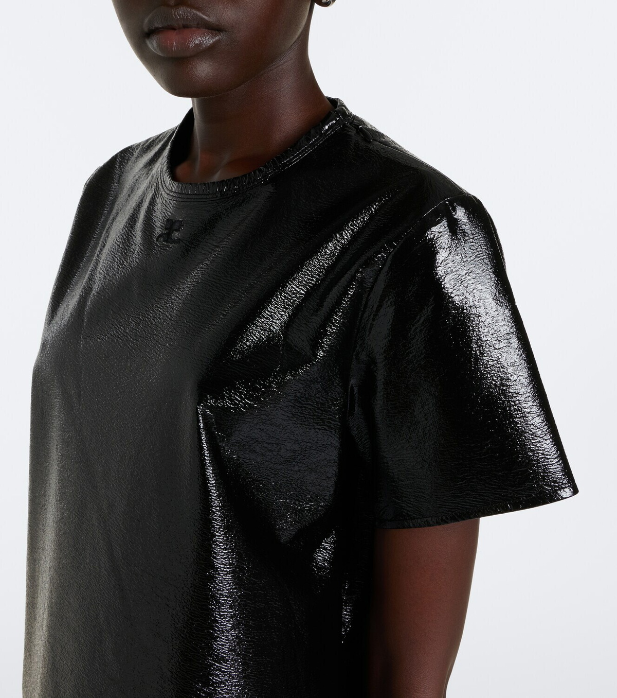 Courrèges Vinyl minidress