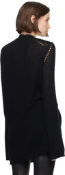 Ann Demeulemeester Black Carolina Tunic Sweater