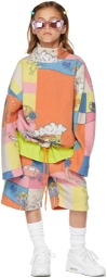Martine Rose SSENSE Exclusive Kids Multicolor Fleece Barambo Shorts