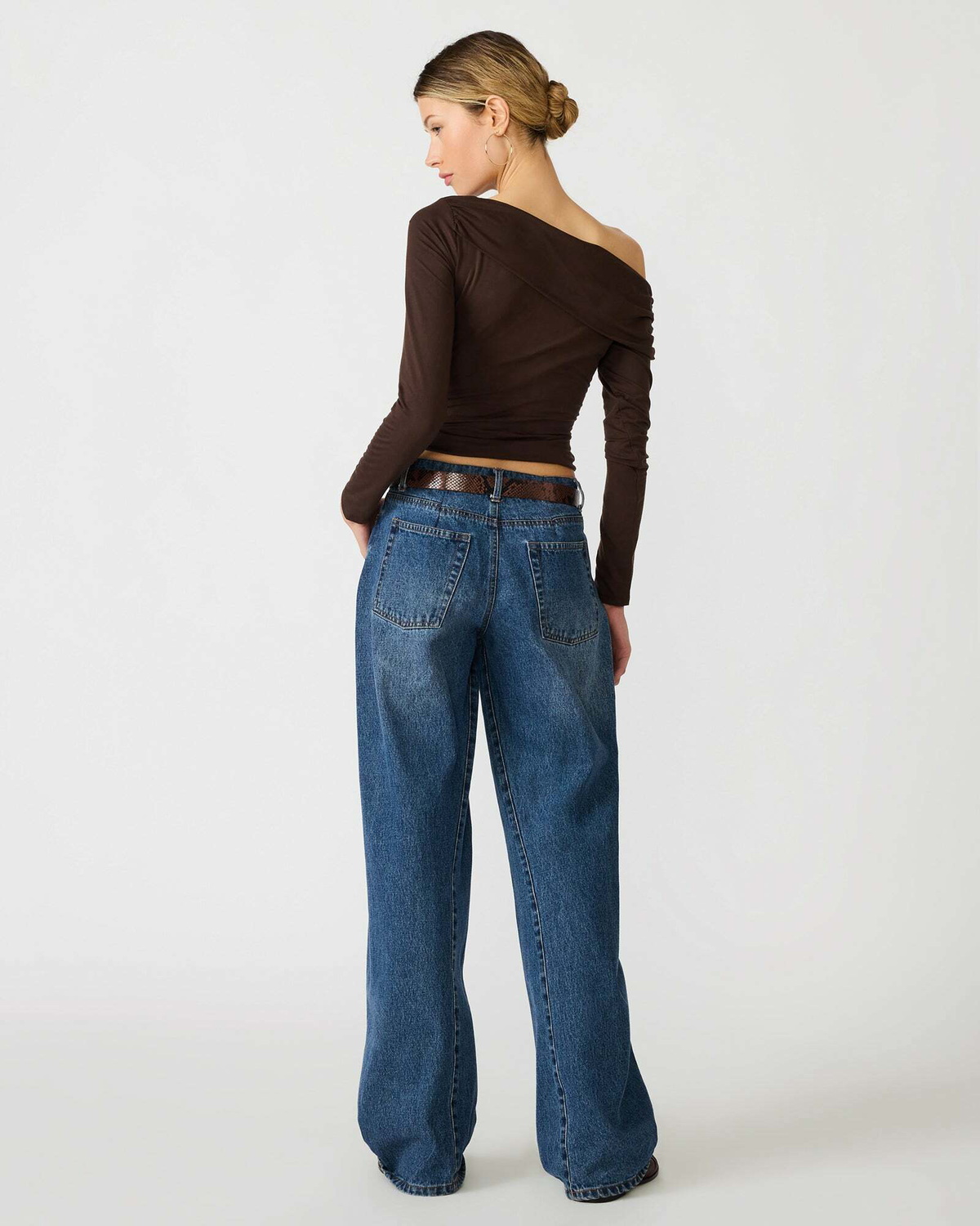 Steve Madden Ryder Knit Top in Cocoa