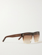 SAINT LAURENT - D-Frame Acetate Sunglasses