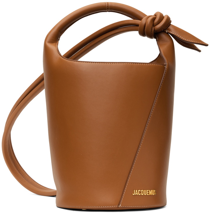 Photo: JACQUEMUS Brown Les Classiques 'Le petit Tourni' Bag