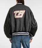 The Attico Wool-blend varsity jacket