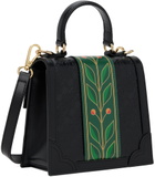 Casablanca Black Mini Jeanne Bag