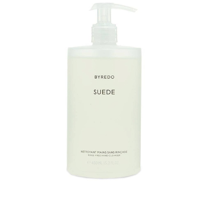 Photo: Byredo Suede Rinse Free Hand Cleanser