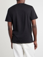 LOEWE - Anagram-Embroidered Cotton-Jersey T-Shirt - Black