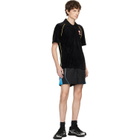 Casablanca Black Gradient Football Shorts