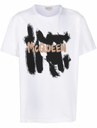 ALEXANDER MCQUEEN - Printed Cotton T-shirt