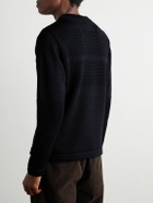 S.N.S. Herning - Fisherman Wool Rollneck Sweater - Blue