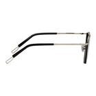 Gentle Monster Black and Silver Loe Sunglasses