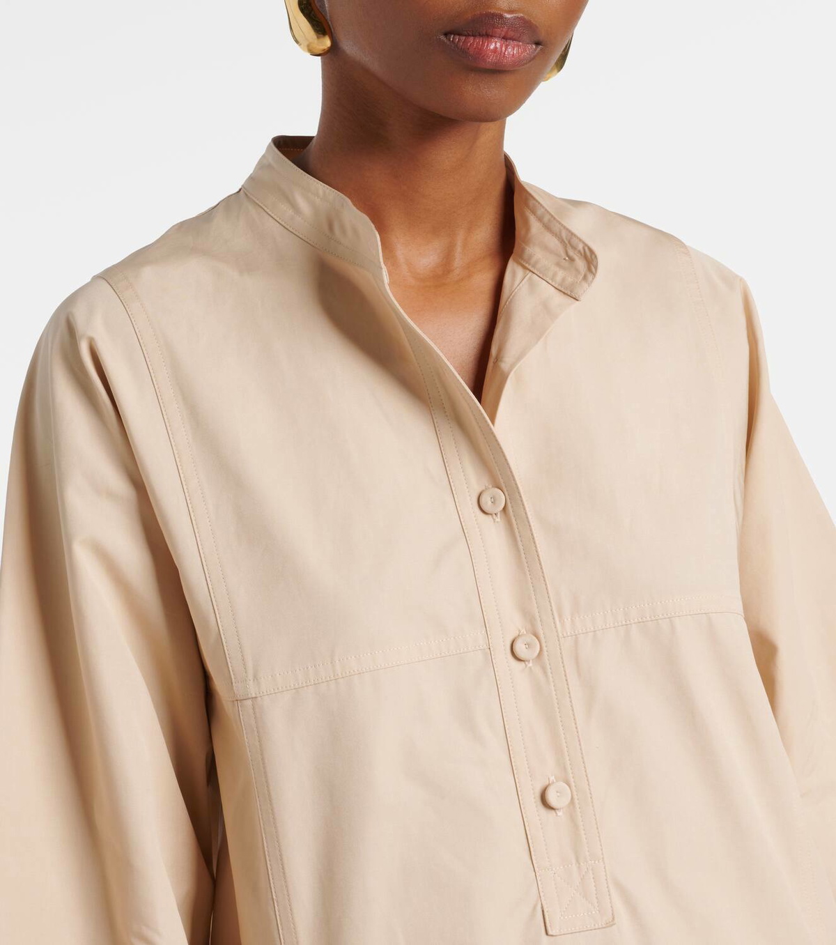 Loro Piana Cotton poplin tunic