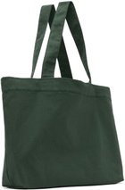 Museum of Peace & Quiet Green Wordmark Tote