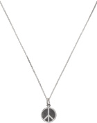 Needles Silver Peace Necklace