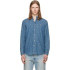 Polo Ralph Lauren Navy Classic Fit Denim Shirt