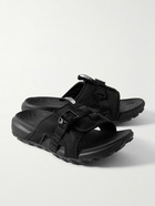 The North Face - Explore Camp Canvas, Mesh and Rubber Slides - Black