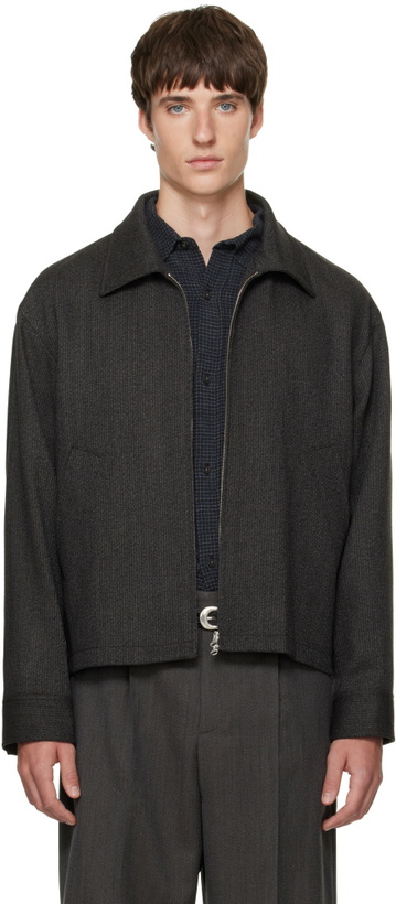 Photo: mfpen Gray Mail Jacket