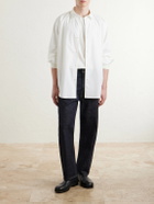 A.PRESSE - Cotton and Cashmere-Blend T-Shirt - White