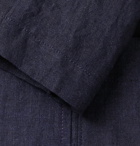 Blue Blue Japan - Indigo Slim-Fit Unstructured Linen Blazer - Indigo