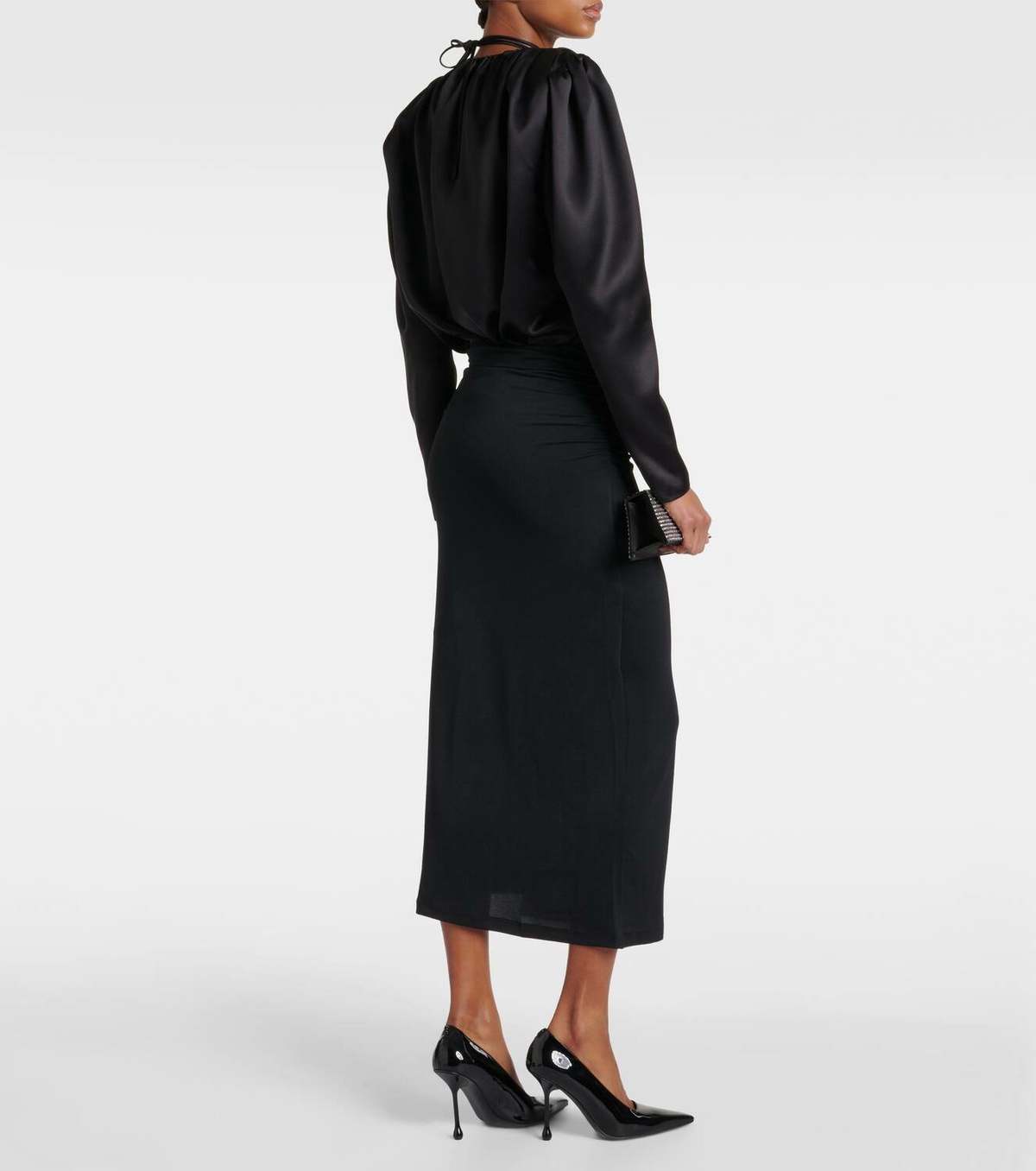 Wolford Crêpe jersey pencil skirt