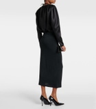 Wolford Crêpe jersey pencil skirt