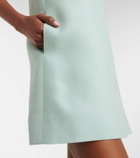 Valentino Crepe Couture embellished minidress