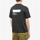 AFFIX Men's Standardised Logo T-Shirt in Deep Black