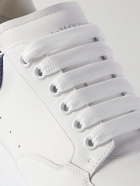 Alexander McQueen - Exaggerated-Sole Leather Sneakers - White