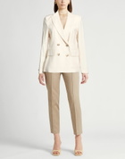 Peserico Womens Blazer Cream